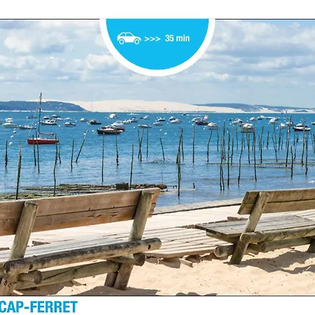 Nouveau ! Plage, 6 Voyageurs Appartement Lanton
